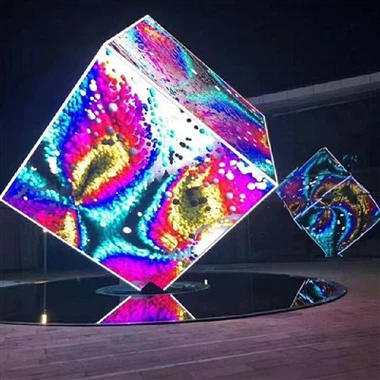 Οθόνη οθόνης LED Cube